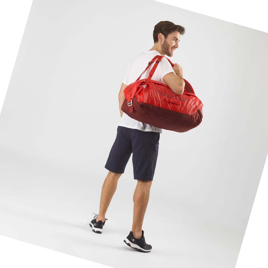 Salomon OUTLIFE DUFFEL 45 Erkek Çanta Kırmızı | TR 3035JPQ